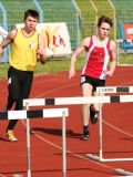 Marko Novak u utrci na 300 m prepone